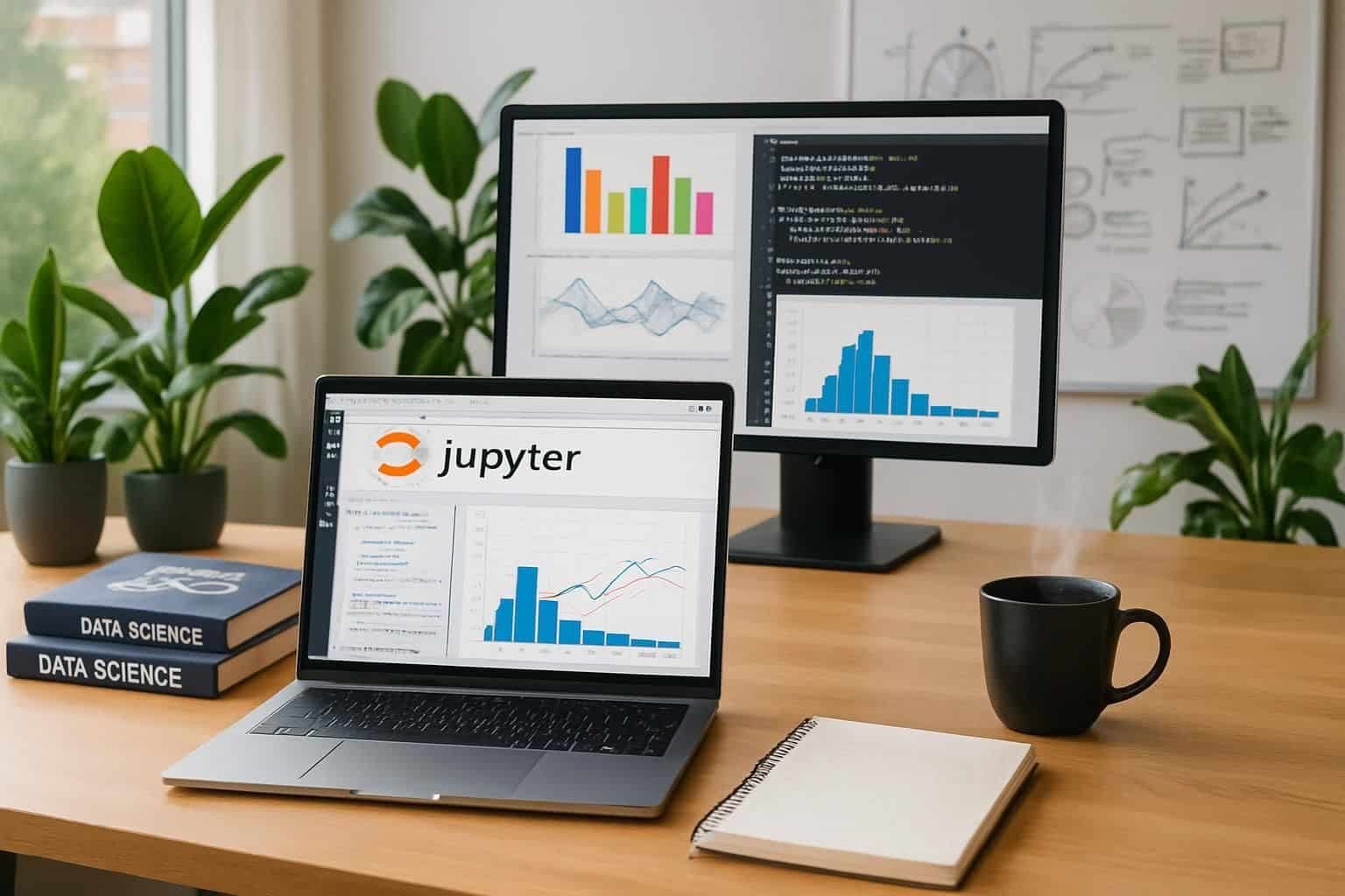 Découvrez comment JupyterLab optimise vos projets de science des données et d'apprentissage. Profitez d'un environnement flexible, interactif et puissant pour analyser, visualiser et partager vos travaux facilement.