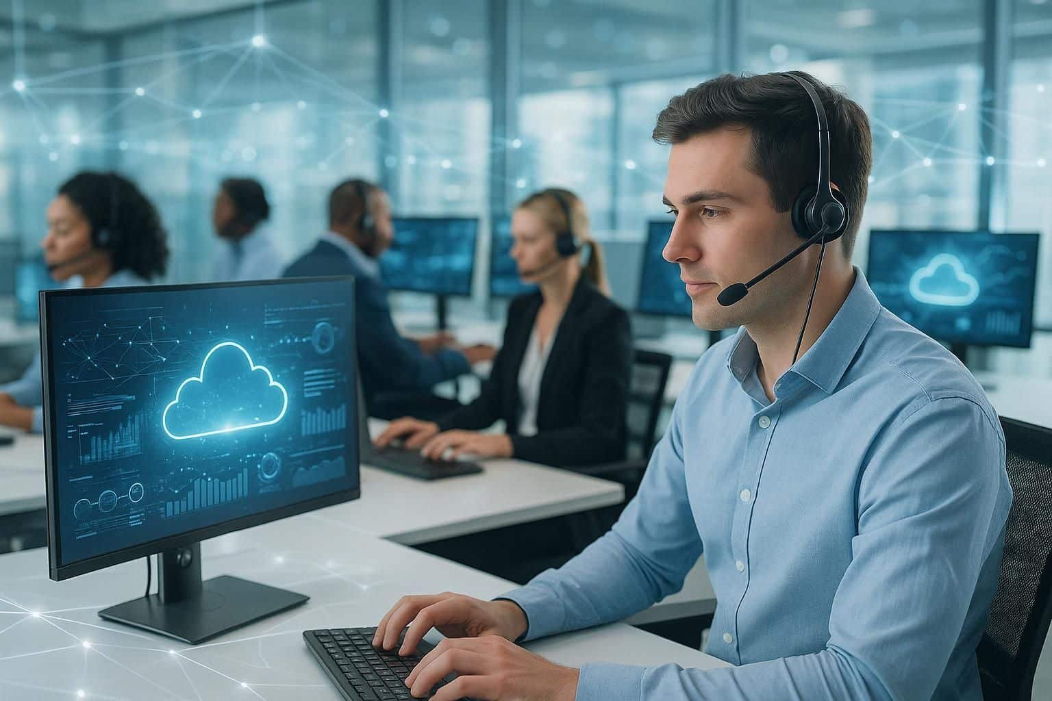 Découvrez nos prix compétitifs et offres flexibles pour un centre de contact cloud performant, adapté à vos besoins.