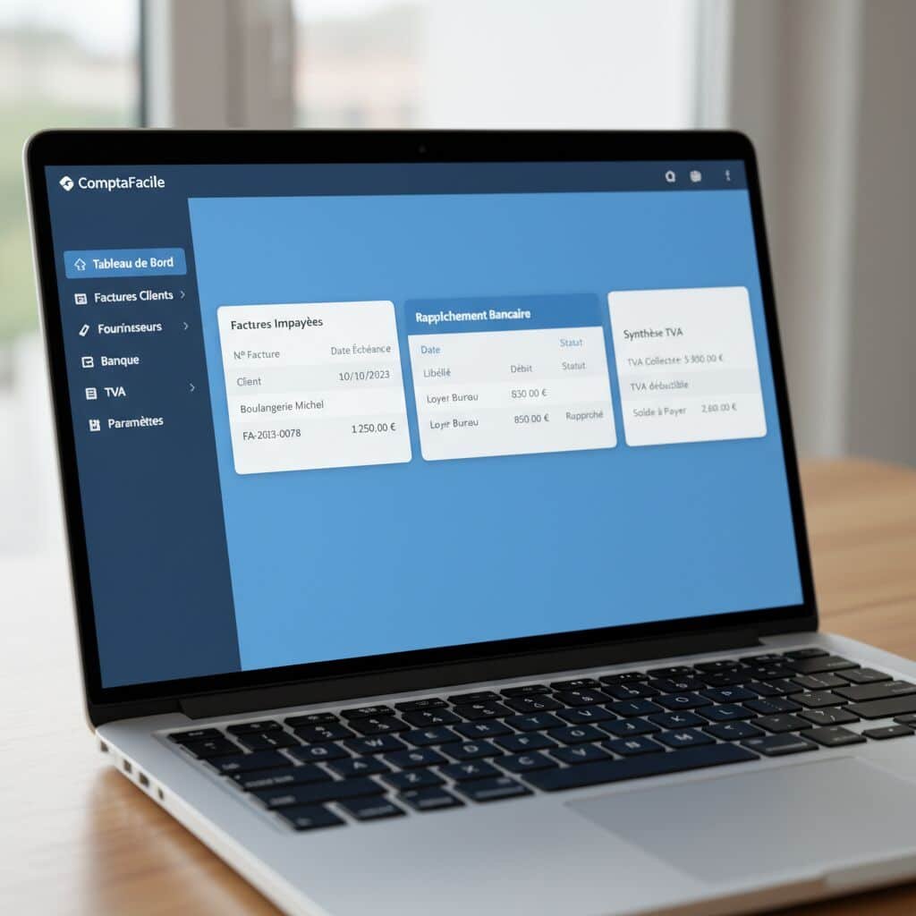 Découvrez notre logiciel comptable spécialement conçu pour les petites entreprises, qui facilite la gestion de votre comptabilité au quotidien avec simplicité et efficacité.