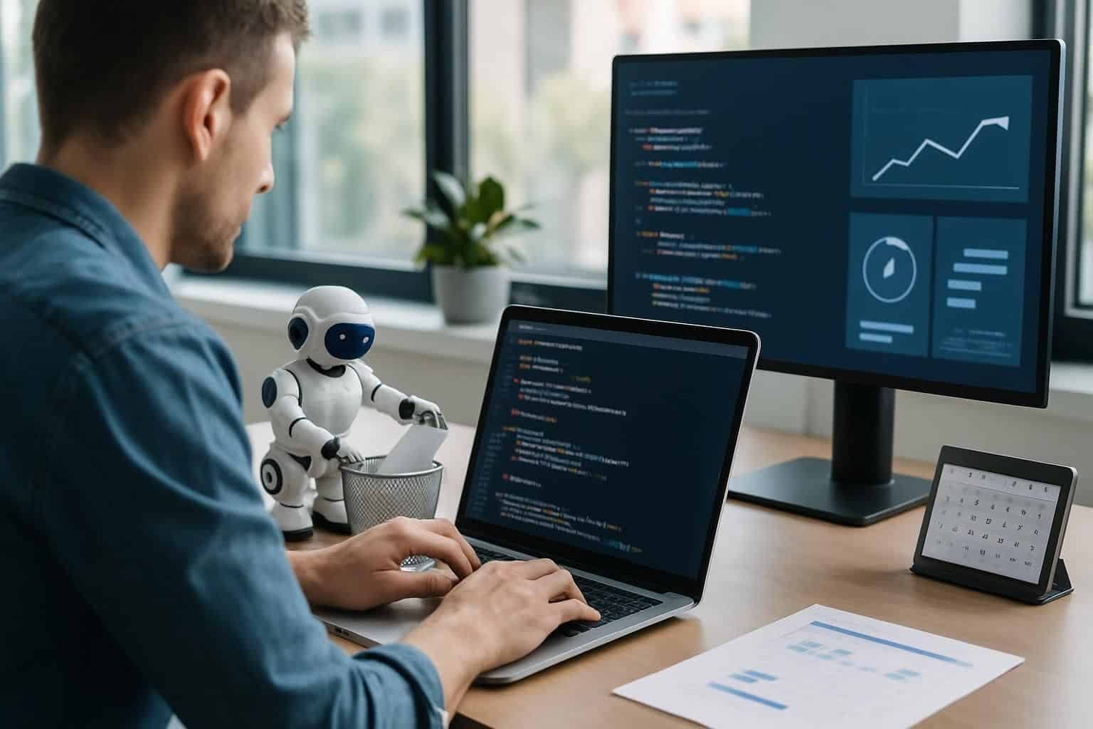 Découvrez comment automatiser facilement vos tâches répétitives grâce à Python et gagnez du temps au quotidien.