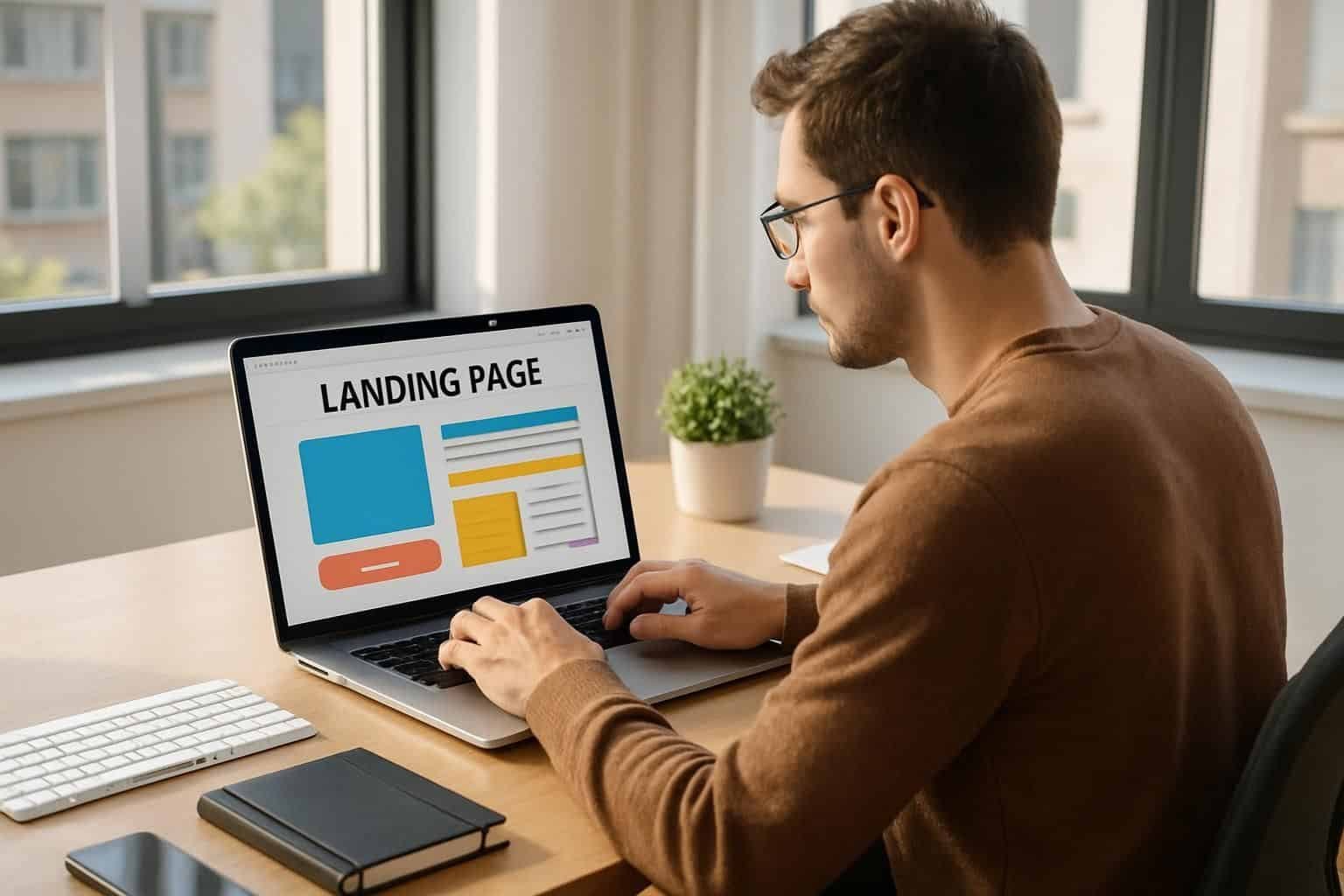 Créez facilement et rapidement votre landing page professionnelle grâce à notre outil gratuit, sans aucune compétence technique requise.