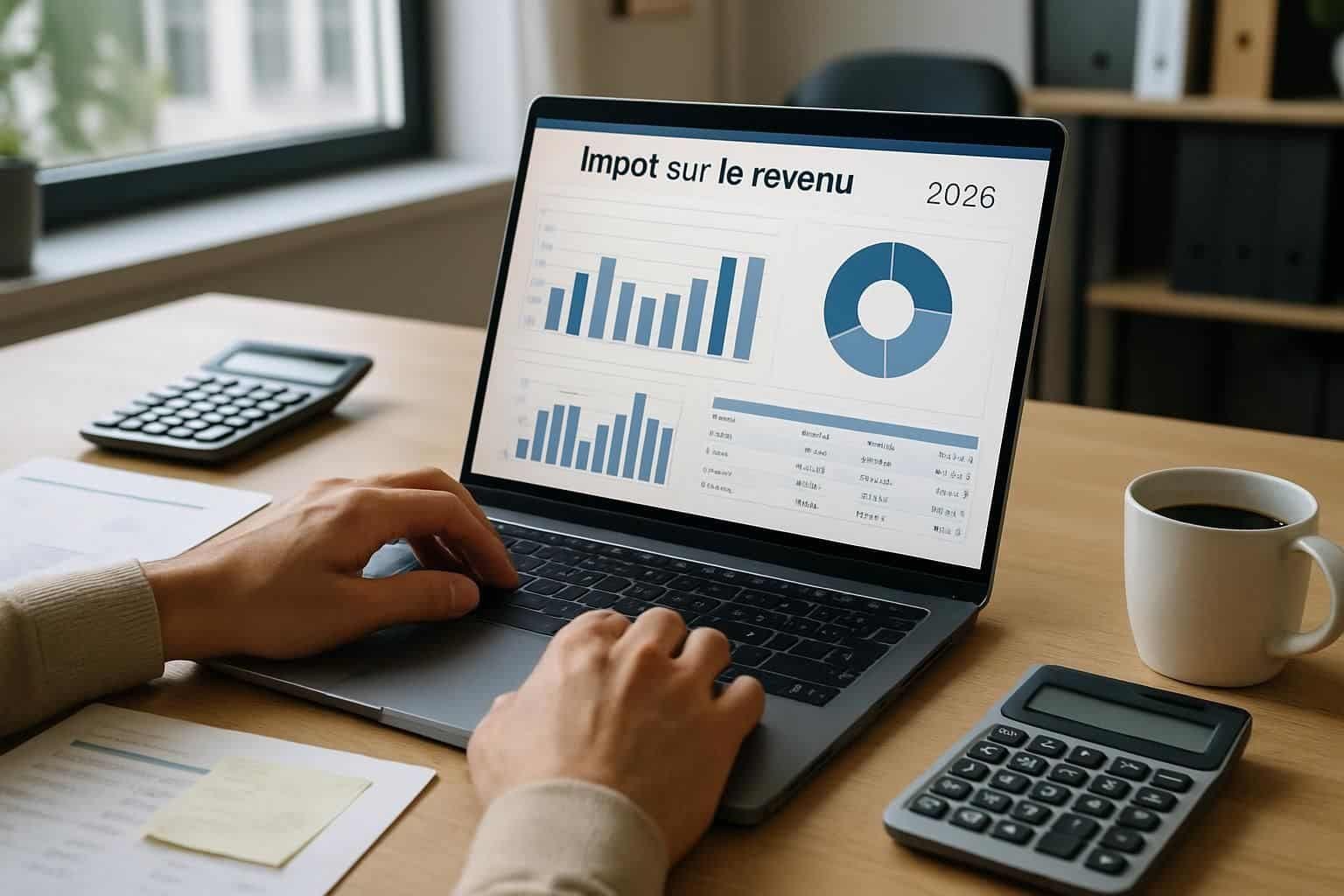 Utilisez notre simulateur d'impôt sur le revenu 2026 pour estimer facilement vos taxes. Calculez rapidement vos impôts et planifiez votre budget en toute sérénité.