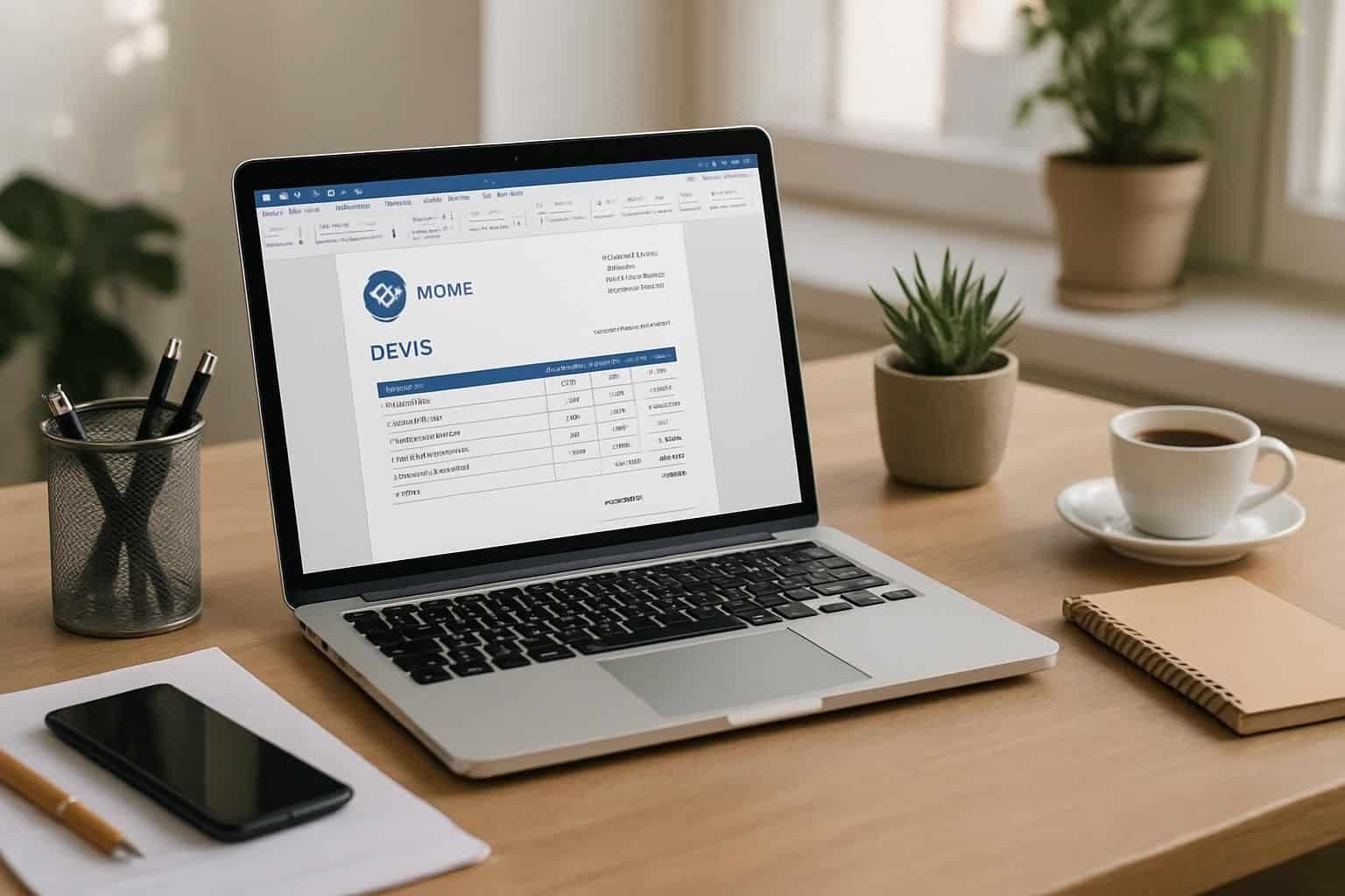 Téléchargez gratuitement des modèles de devis professionnels au format Word, Excel et PDF, faciles à personnaliser pour toutes vos besoins commerciales.