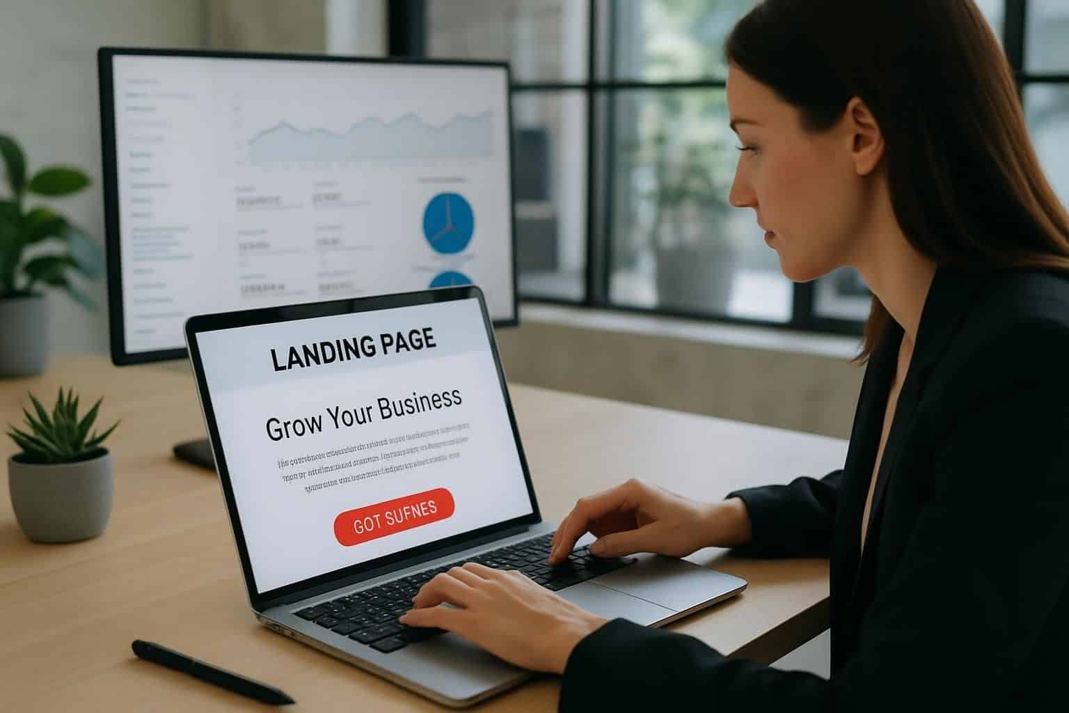 Créez facilement et rapidement votre landing page professionnelle en quelques minutes grâce à notre outil gratuit et intuitif, sans compétences techniques requises.